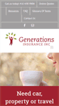Mobile Screenshot of generationsinsurance.ca